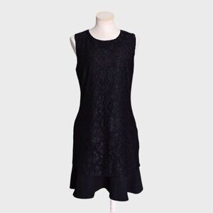 Nanette Lepore Lace Overlay Sleeveless Dress